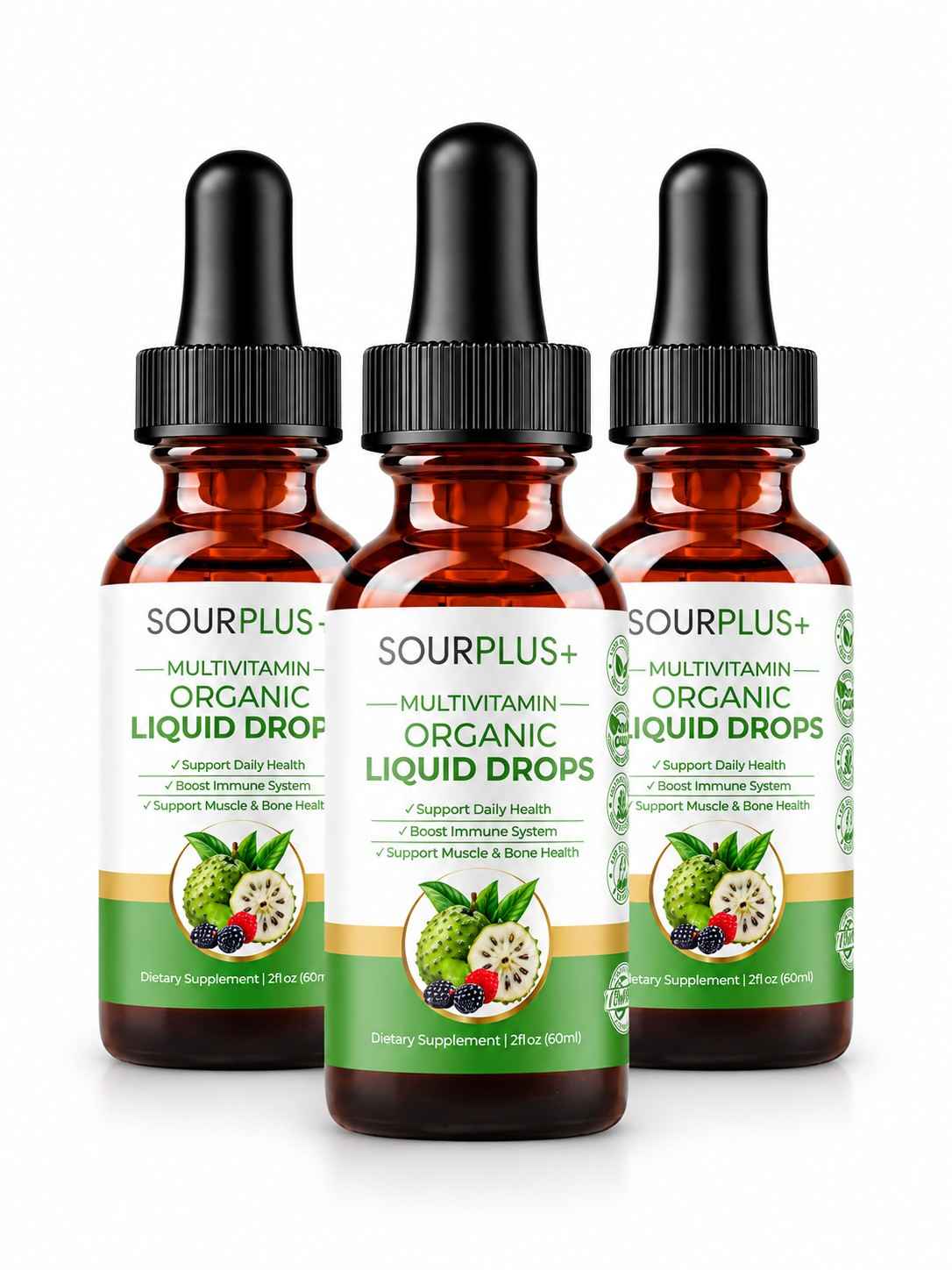 3 Bottles Soursop